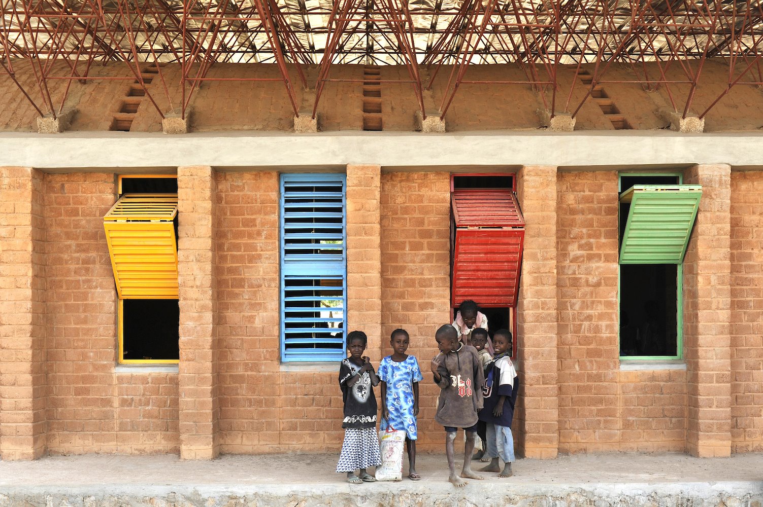 Ampliação da escola primária, Gando, Burkina Faso (2008)